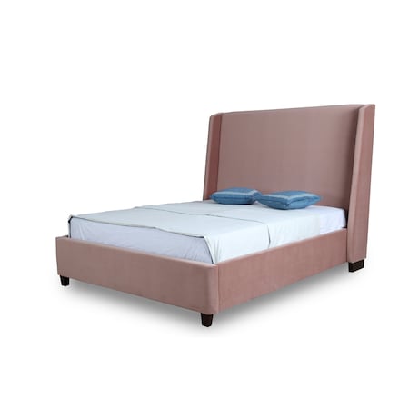 Manhattan Comfort Parlay Full-Size Bed in Blush BD006-FL-BH